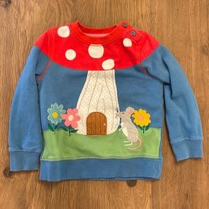 Mushroom House Mouse Sweatshirt